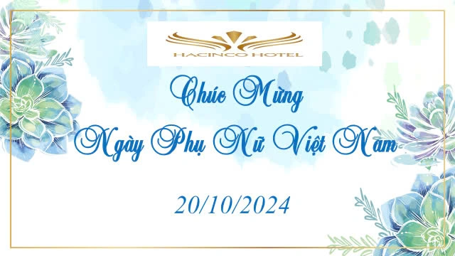 Chào mừng ngày Quốc Tế Phụ Nữ 20/10